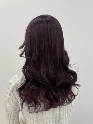 セミロング ❤︎ワンホンガーリー なハイトーンヘア❤︎のヘアスタイル