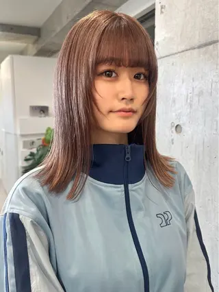 ミディアム ハイライト🌟/ ボブ/豊田のヘアスタイル