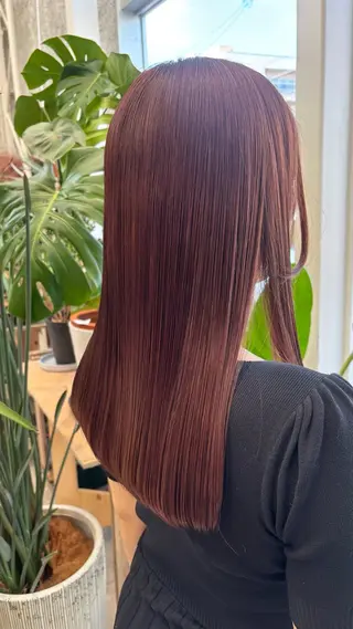 ロング TEMIL HAIR 彩香のヘアスタイル