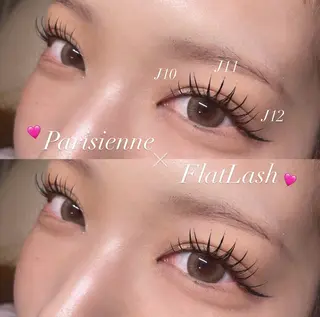 マツエク・マツパ パリジェンヌ／マツエ ク🇰🇷ジュリ♡のマツエク・マツパデザイン