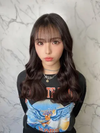 セミロング 秋葉原　柏木絢汰 ✨当日予約okのヘアスタイル