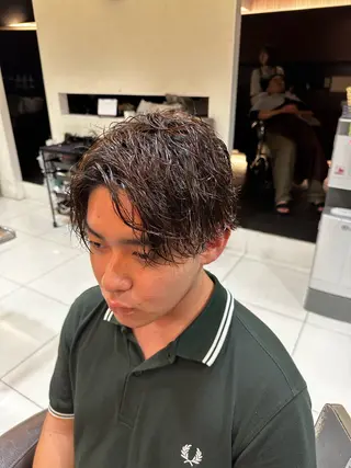 パーマ メンズ 💙メンズカット池袋 Manami💙のヘアスタイル