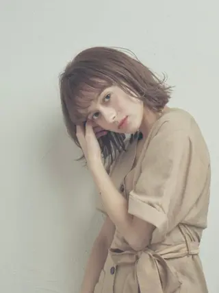 ミディアム 🌼たけや みのり🌿のヘアスタイル