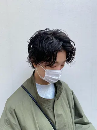 ショート パーマ ✨メンズスタイル✨ Daiのヘアスタイル