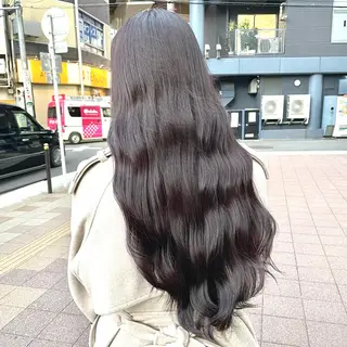 ロング カラー 肌に馴染むカラー 梅田・増田のヘアスタイル