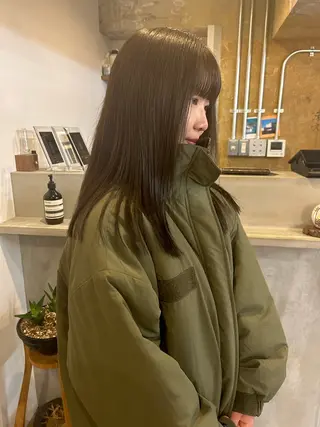 ロング kana shimizuのヘアスタイル