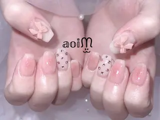 ネイル 葵うさぎ AIのネイルデザイン
