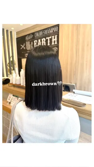 ミディアム カラー 似合わせカラー☘️ akariのヘアスタイル