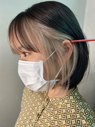 ショート カラー 武智 未来のヘアスタイル