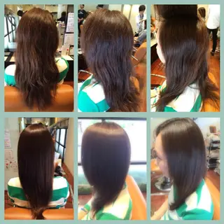 セミロング パーマ 上原 聡良(akira)のヘアスタイル