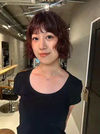 パーマ 石原 実のヘアスタイル
