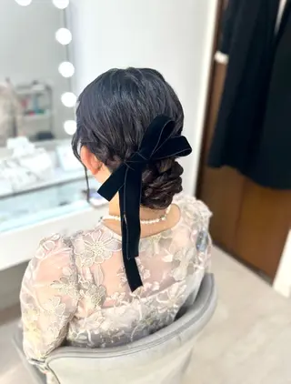 ロング ヘアセット/金山 佐野 妃都美のヘアスタイル