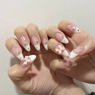 ネイル パラあり！フィルイン 美フォルムのネイルデザイン
