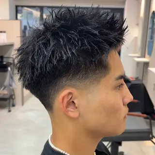 ショート メンズ ⛽️STAND 博多⛽️のヘアスタイル