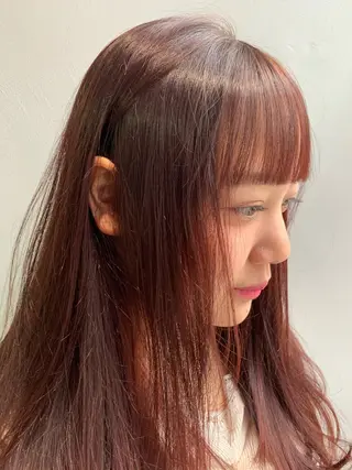 ロング カラー 怪我のため6月末 復帰予定田中瑞希🍃のヘアスタイル