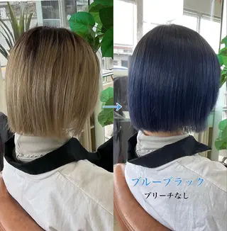 ショート カラー chic channel伊藤のヘアスタイル