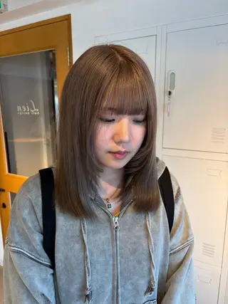 カラー hair design Lien所属・艶感✨/似合わせ/ /YUI🎀のヘアスタイル