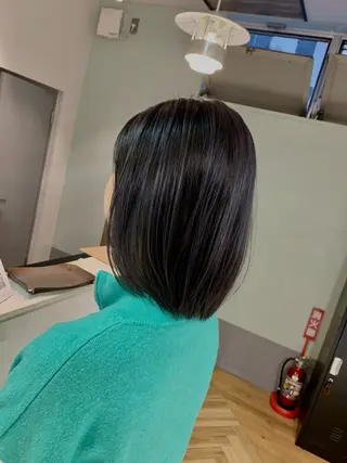 ミディアム rinrin 天文館のヘアスタイル