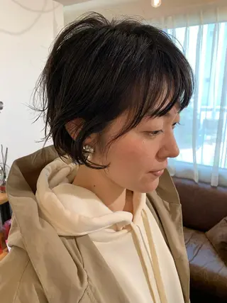 ショート 安村 美奈のヘアスタイル