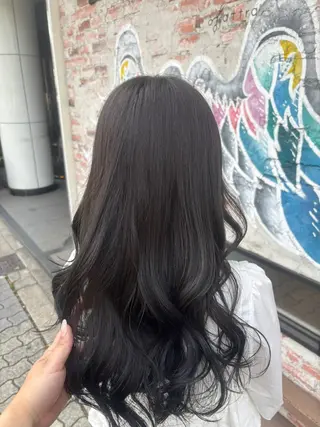 ロング カラー 加藤 つばさのヘアスタイル