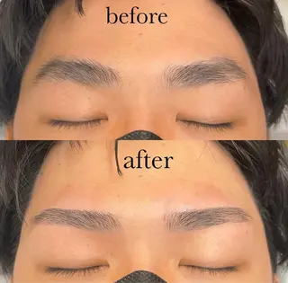 メンズ アイブロウ 熊谷 瑠莉の眉毛・アイブロウイメージ