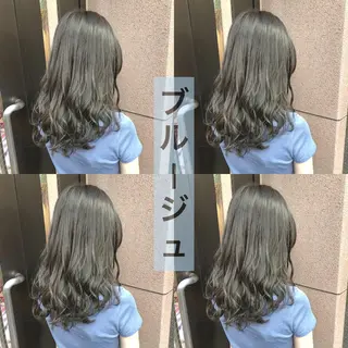ミディアム カラー 縮毛矯正⭐️ TAKAHIROのヘアスタイル