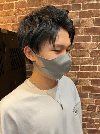 ショート カラー パーマ ヘアアレンジ メンズ キッズ ネイル マツエク・マツパ アイブロウ 久木原 ゆりのヘアスタイル