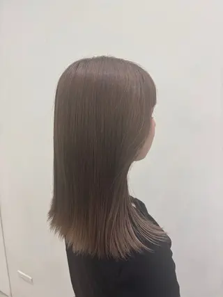 ミディアム カラー rion🪽鎌倉 /ツヤ髪・ハイトーンのヘアスタイル