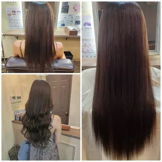 ロング ヘアアレンジ MagicMush ✴︎シールエクステのヘアスタイル