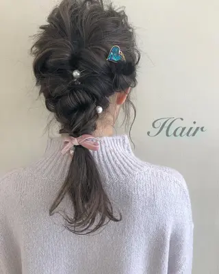 ヘアアレンジ 柳澤 興輝のヘアスタイル