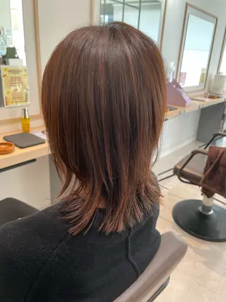 ミディアム KINOSHITA 🌸のヘアスタイル