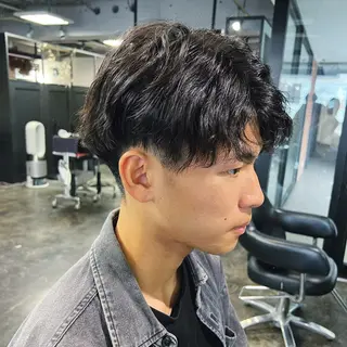 パーマ メンズ 💘札幌クロスパーマ 髪質改善💘rinaのヘアスタイル