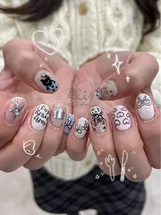ネイル ronronne .のネイルデザイン