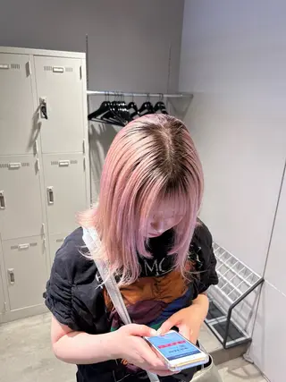 カラー 透明感ベージュ🤎 ナチュラルレイヤーのヘアスタイル