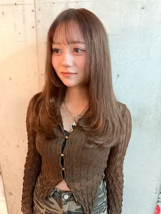 ロング カラー ヘアアレンジ レイヤー/髪質改善/ 北 啓吾のヘアスタイル