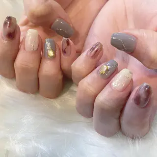 ネイル crystal ⭐︎ colorのネイルデザイン