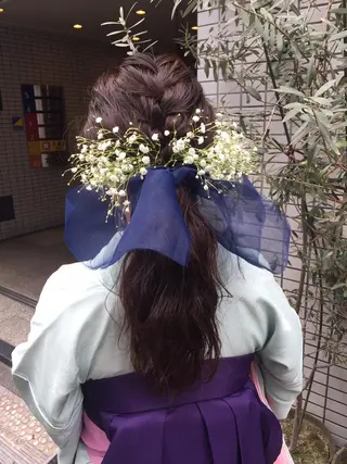 ロング ヘアアレンジ レイヤーカット✂️ 横浜No1♡下鳥翔子のヘアスタイル