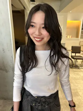 ロング 薄暮 マツイ レンのヘアスタイル