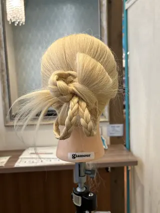 ヘアアレンジ 柳樂 純香のヘアスタイル