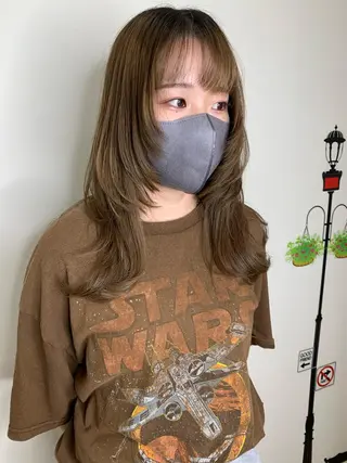 ロング 🫧ウルフカット/ 畑中結衣🫧のヘアスタイル