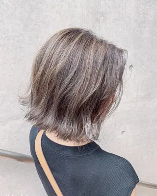 ショート カラー box mico. mutsumiのヘアスタイル