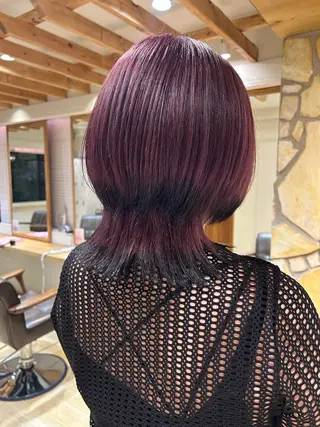 ショート カラー kawabe maikoのヘアスタイル