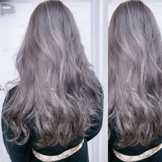 ロング カラー BOX mico.のヘアスタイル