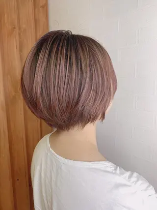 ショート 元重 宣博のヘアスタイル