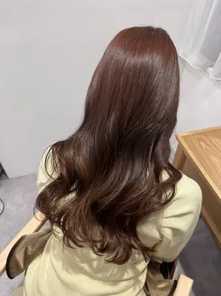 ロング カラー kato himariのヘアスタイル