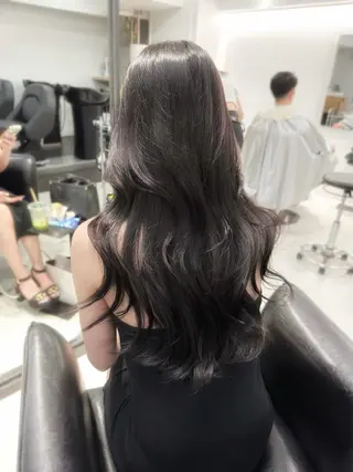 ミディアム カラー 韓国ヘア 店長NEGIのヘアスタイル