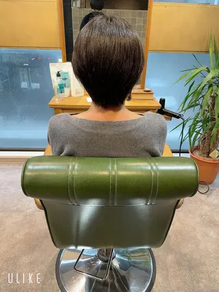 ショート 美髪 透明感カラーSotaのヘアスタイル