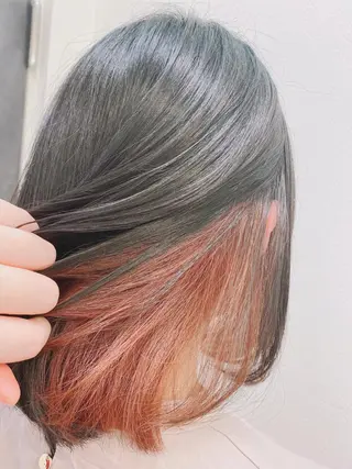 ミディアム カラー な つのヘアスタイル
