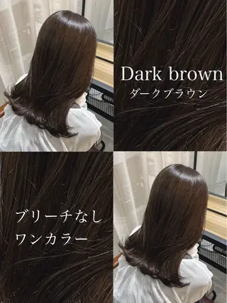 カラー 似合わせバランス得意 青野さくらのヘアスタイル