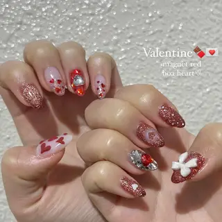 ネイル パラあり！フィルイン 美フォルムのネイルデザイン